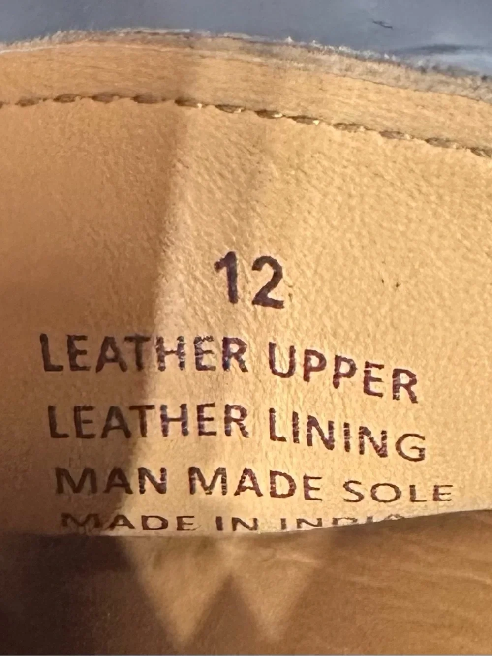 Express Men’s Brown Leather Penny Loafers